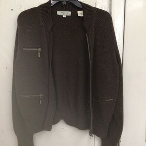 Bobby Jones zip up sweater XL